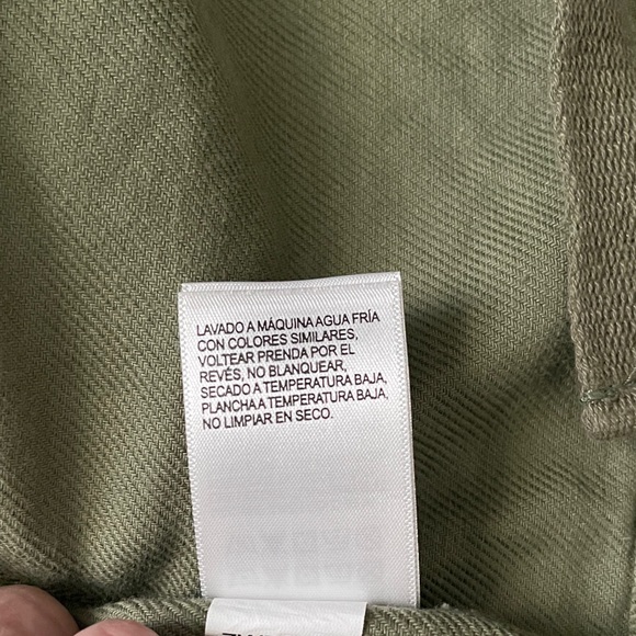 Lucky Brand Utility Jacket in Army Green - Picture 5 of 8